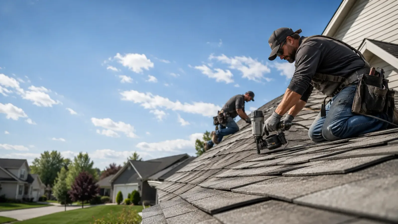 Storm Damage Roof Repair in Dewitt, IL near me